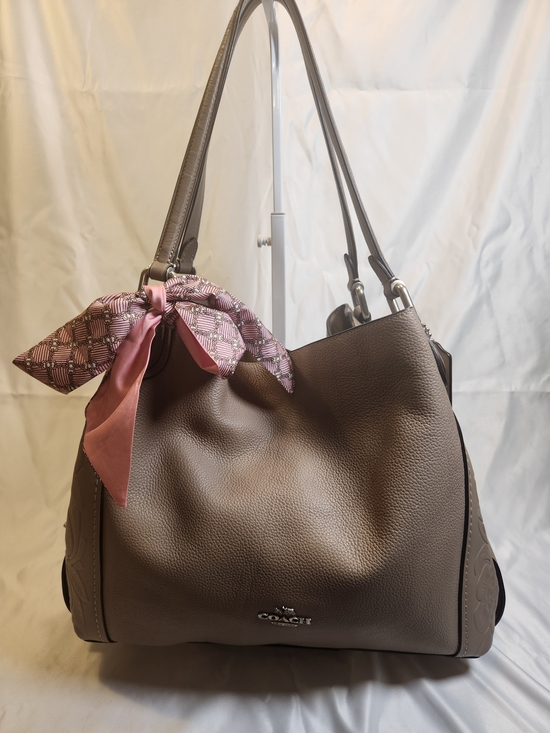 Coach Handbags - Coach Edie Shoulder Bag 31 with Tea Rose Tooling